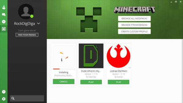 how to add minecraft to curse launcher